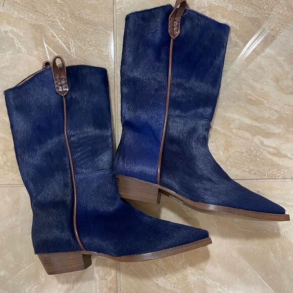 New Free People We the Free
Montage Hair Tall Boot Azul Marino size 38 US 8 - Picture 8 of 11